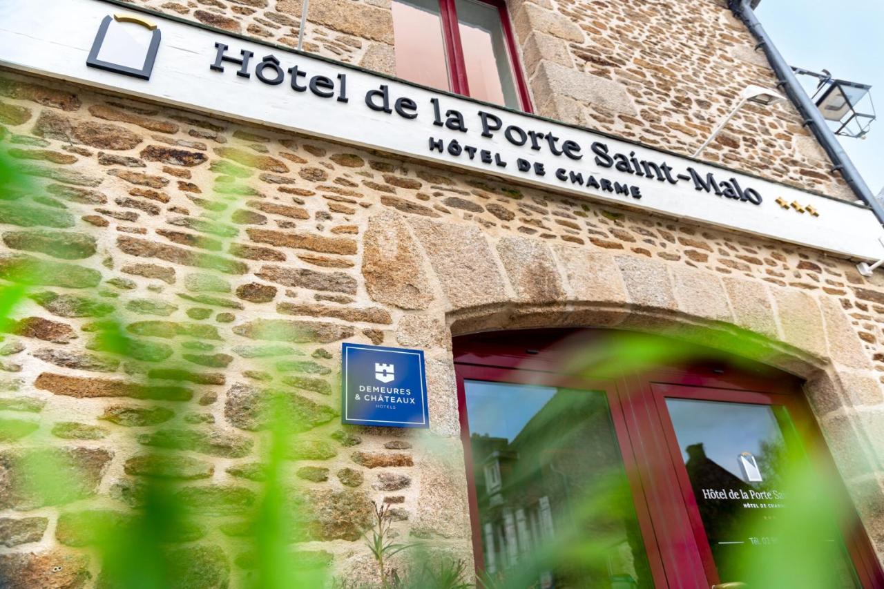 דינאן Demeures & Chateaux - Hotel De La Porte Saint-Malo מראה חיצוני תמונה